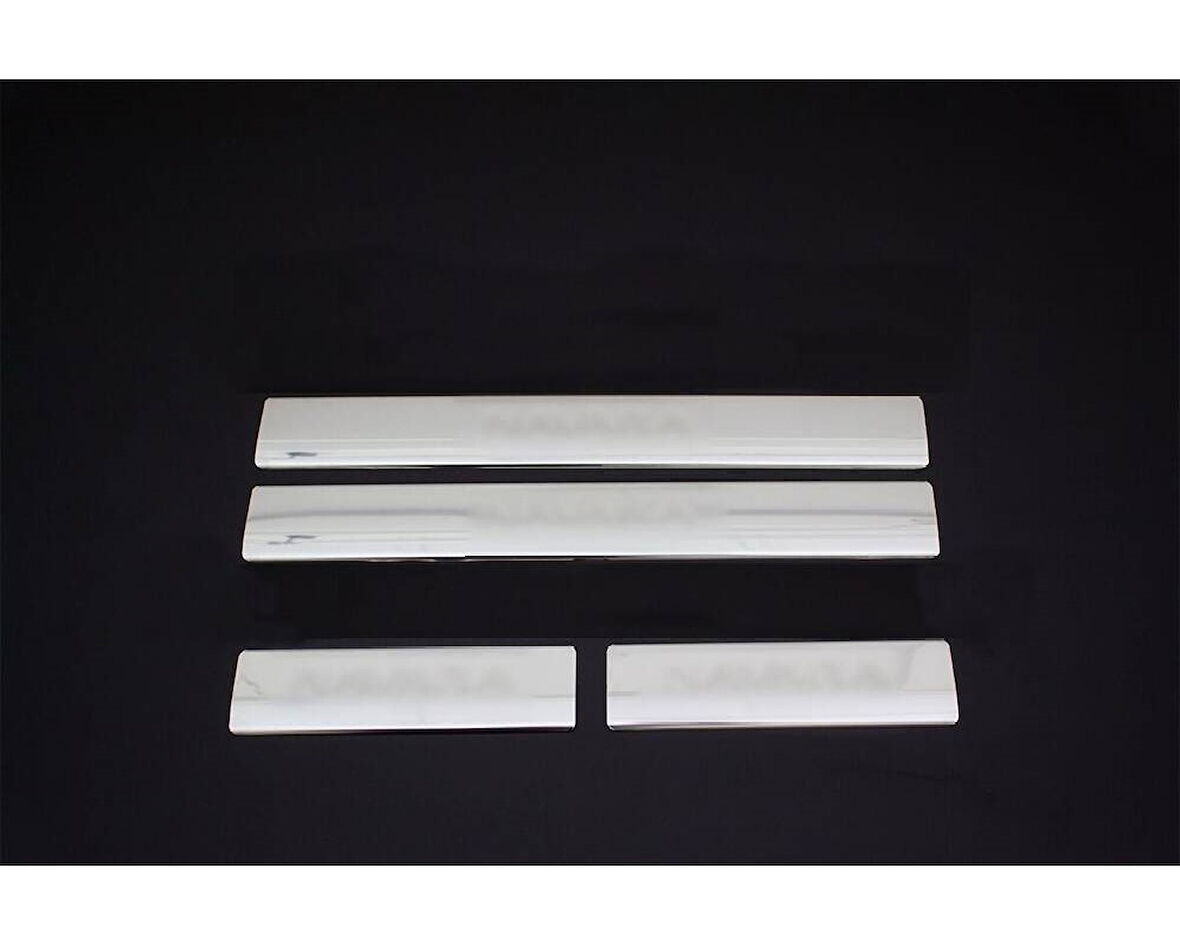 Kapı Eşiği Krom 4 Parça Navara Pikap 2006-2015 Arası Modeller İçin