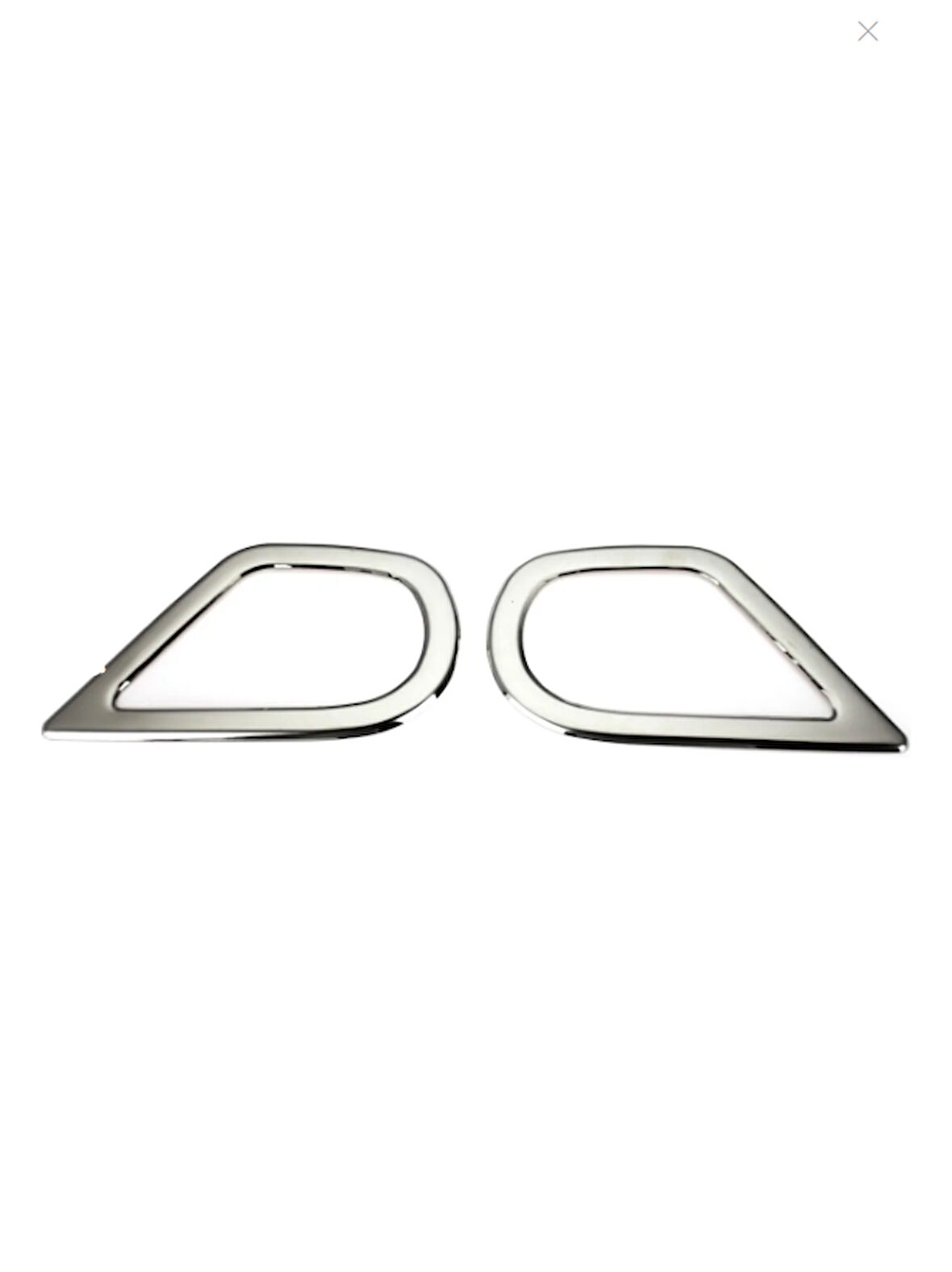 Sis Far Çerçevesi Krom 2 Parça Clio-4 HB 2018 Ve Sonrası Modeller İçin