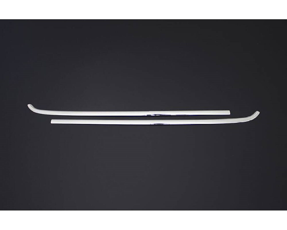 Cam Çıtaları Krom 2 Parça Fiorino Mini Van MPV 2007 Ve Sonrası Modeller İçin