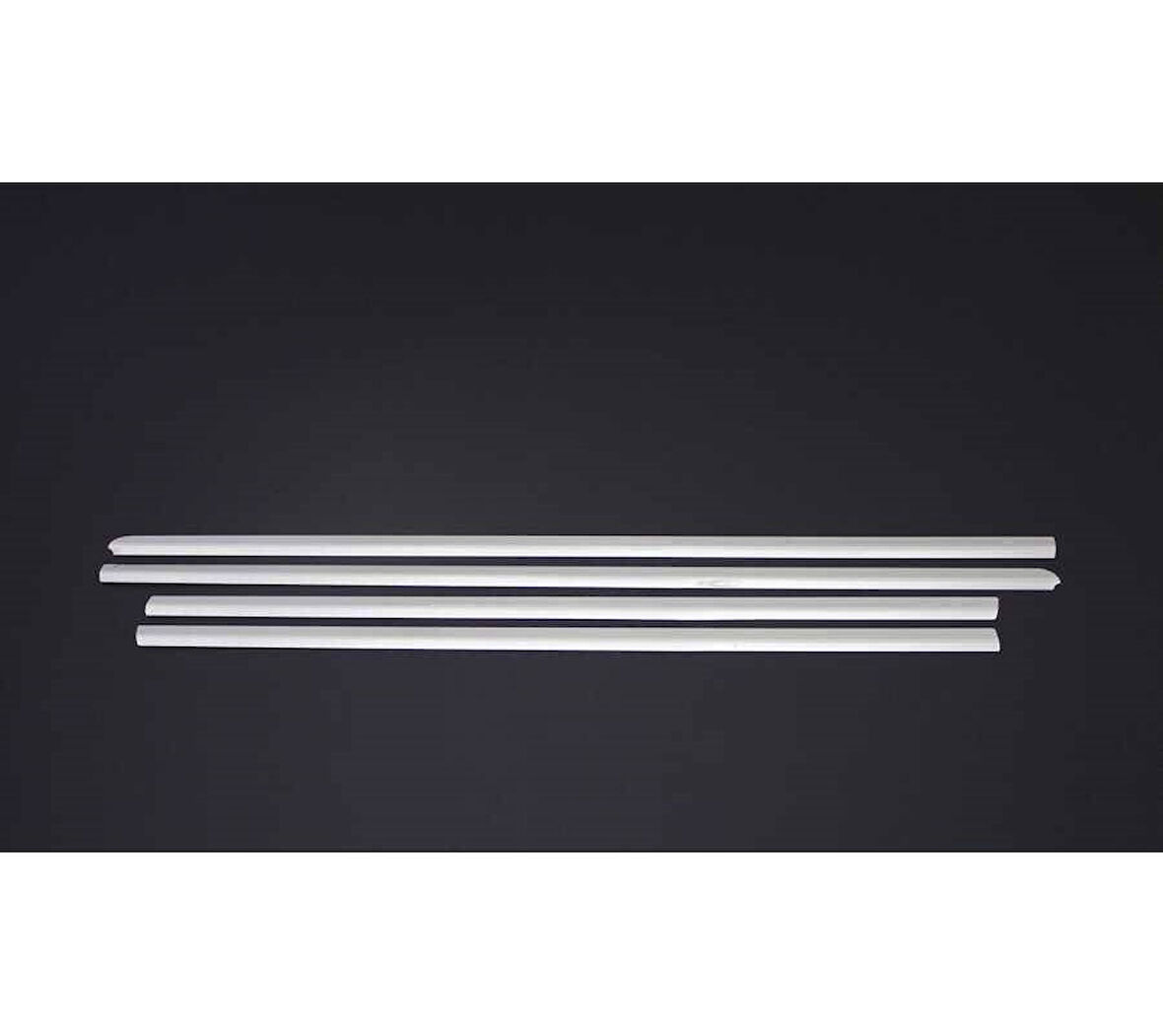 Skoda Fabia-1 HB 5D 2000-2007 Arası Modeller İçin Cam Çıtaları Krom 4 Parça