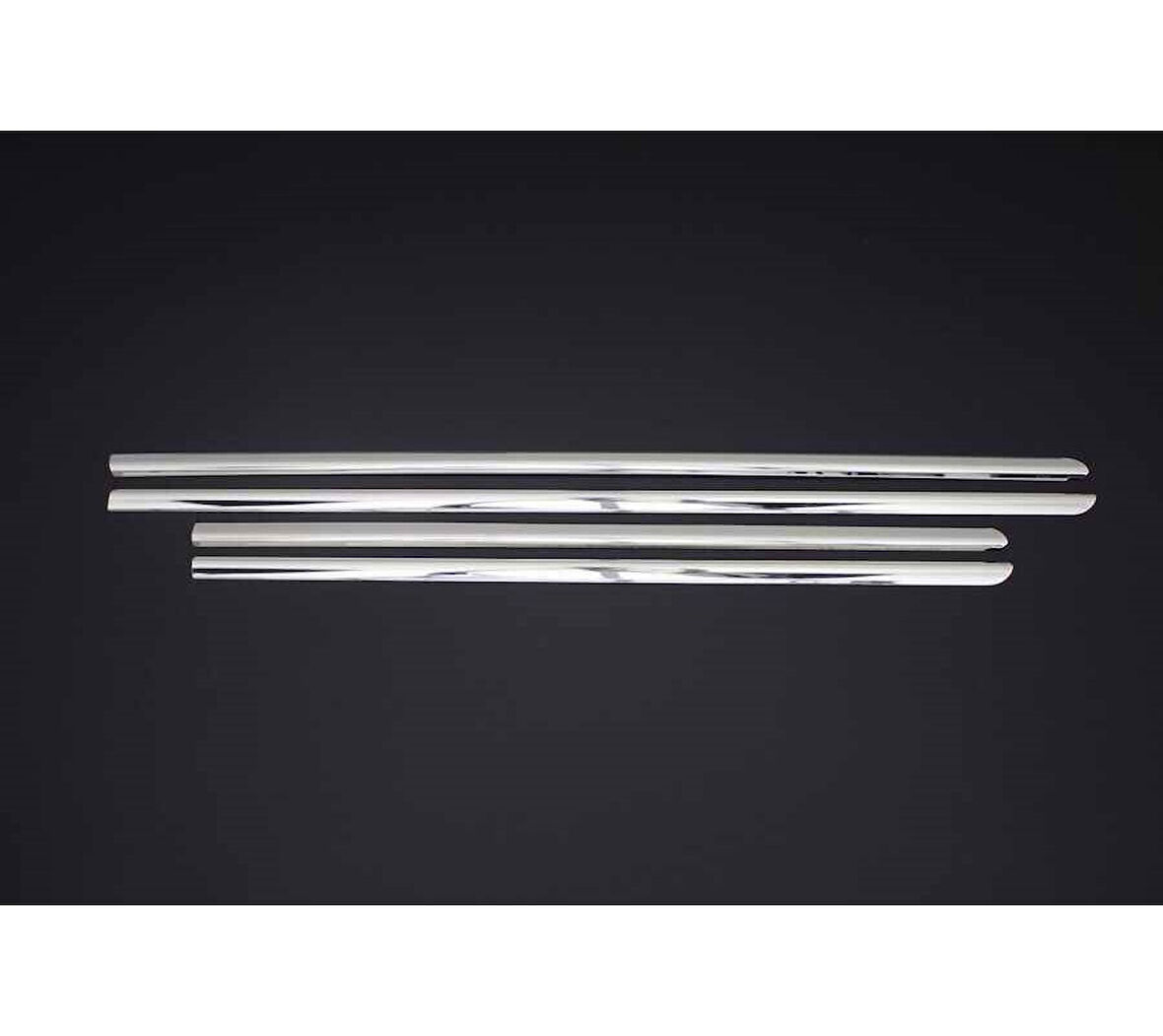 Cam Çıtaları Krom 4 Parça Sandero-2 HB 5D 2012 Ve Sonrası Modeller İçin