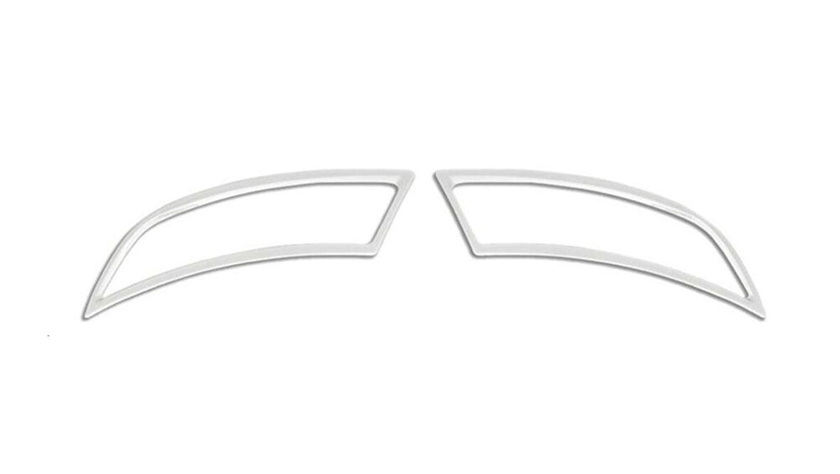 Egzos Çerçeveleri Krom Üst Kalite 2 Parça Superb-3 B7 SD 2015 Ve Sonrası Modeller İçin