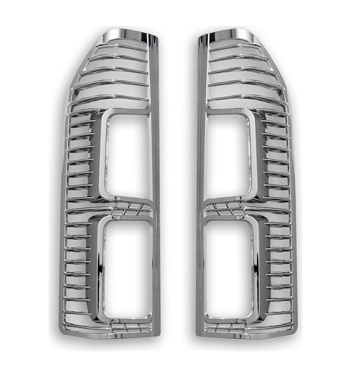 Renault Trafic Uyumlu Stop Çerçevesi ABS Krom 2 Parça 2015 Ve Sonrası Modeller İçin