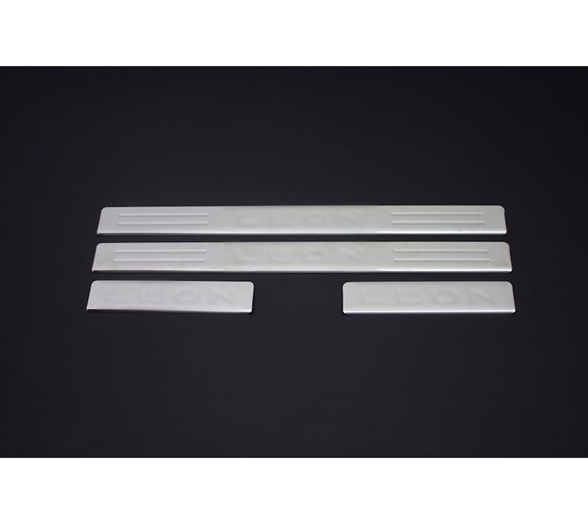 Kapı Eşiği Krom 4 Parça Leon-3 HB 5D 2012 Ve Sonrası Modeller İçin