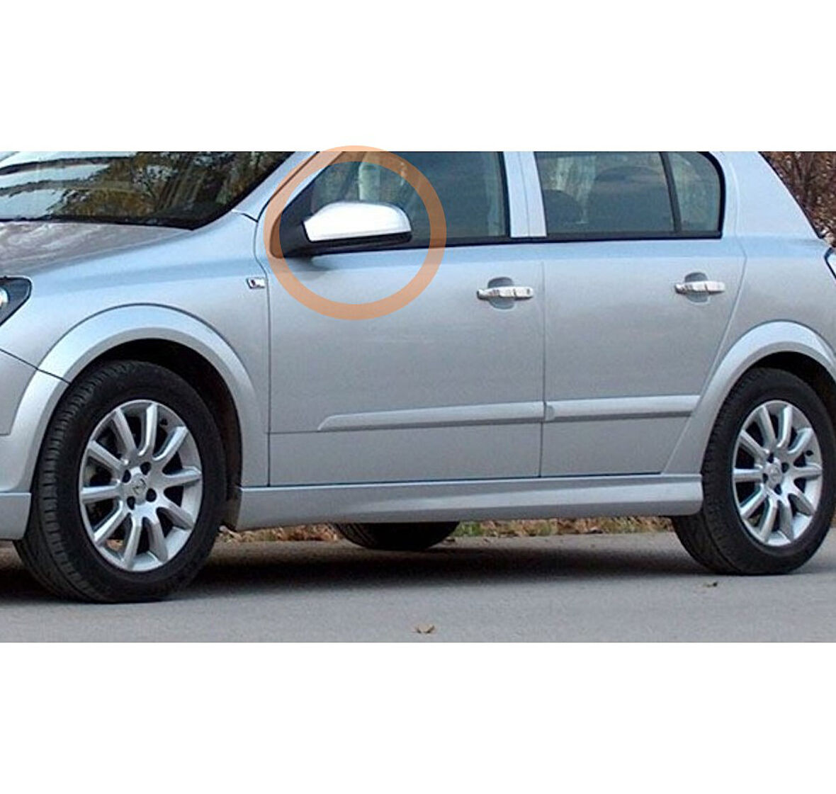 Ayna Kapağı Krom 2 Parça Astra H HB 2004-2009 Arası Modeller İçin