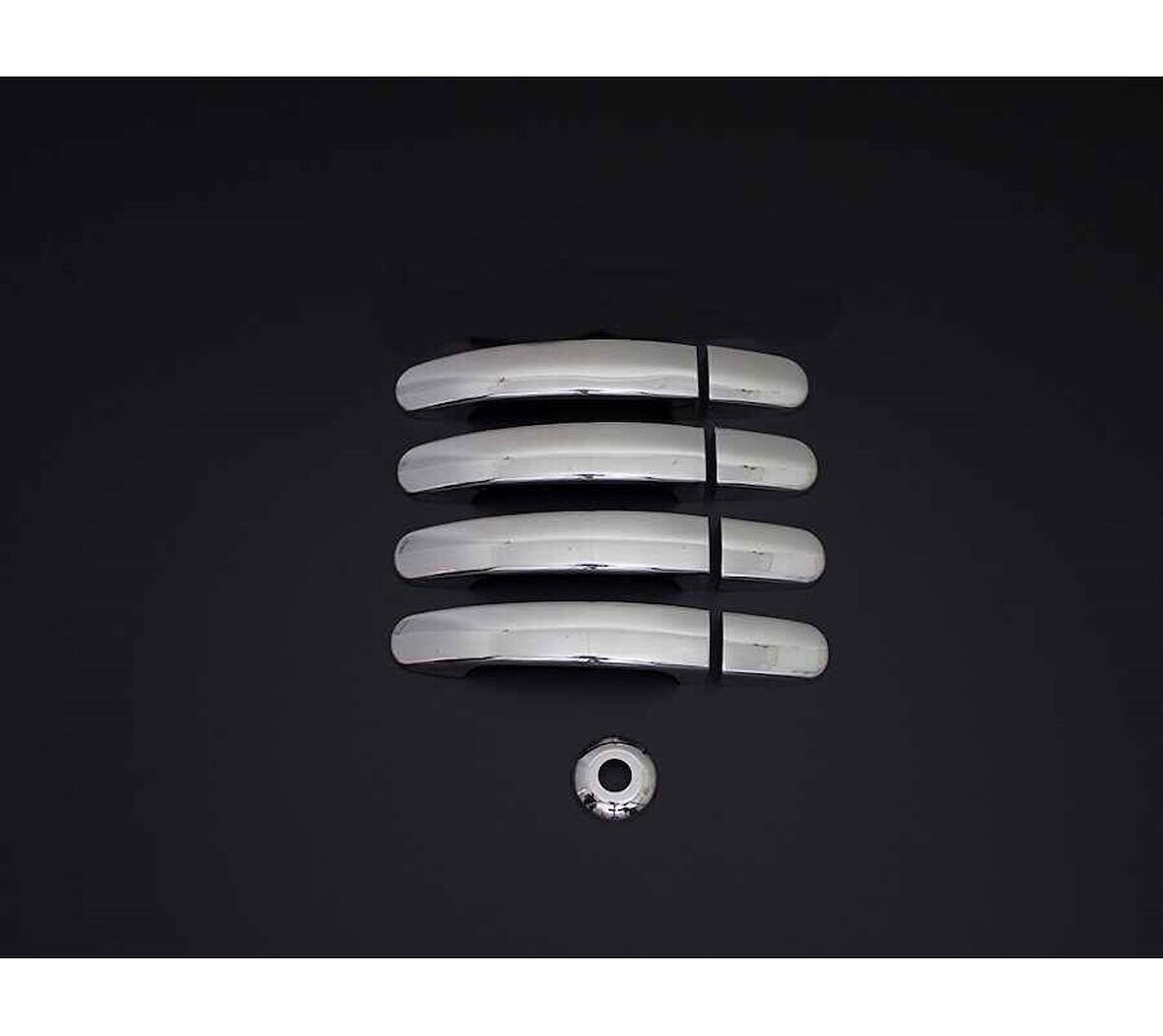 Kapı Kolu Krom 4 Kapı 9 Parça Transit Van 2014 Ve Sonrası Modeller İçin