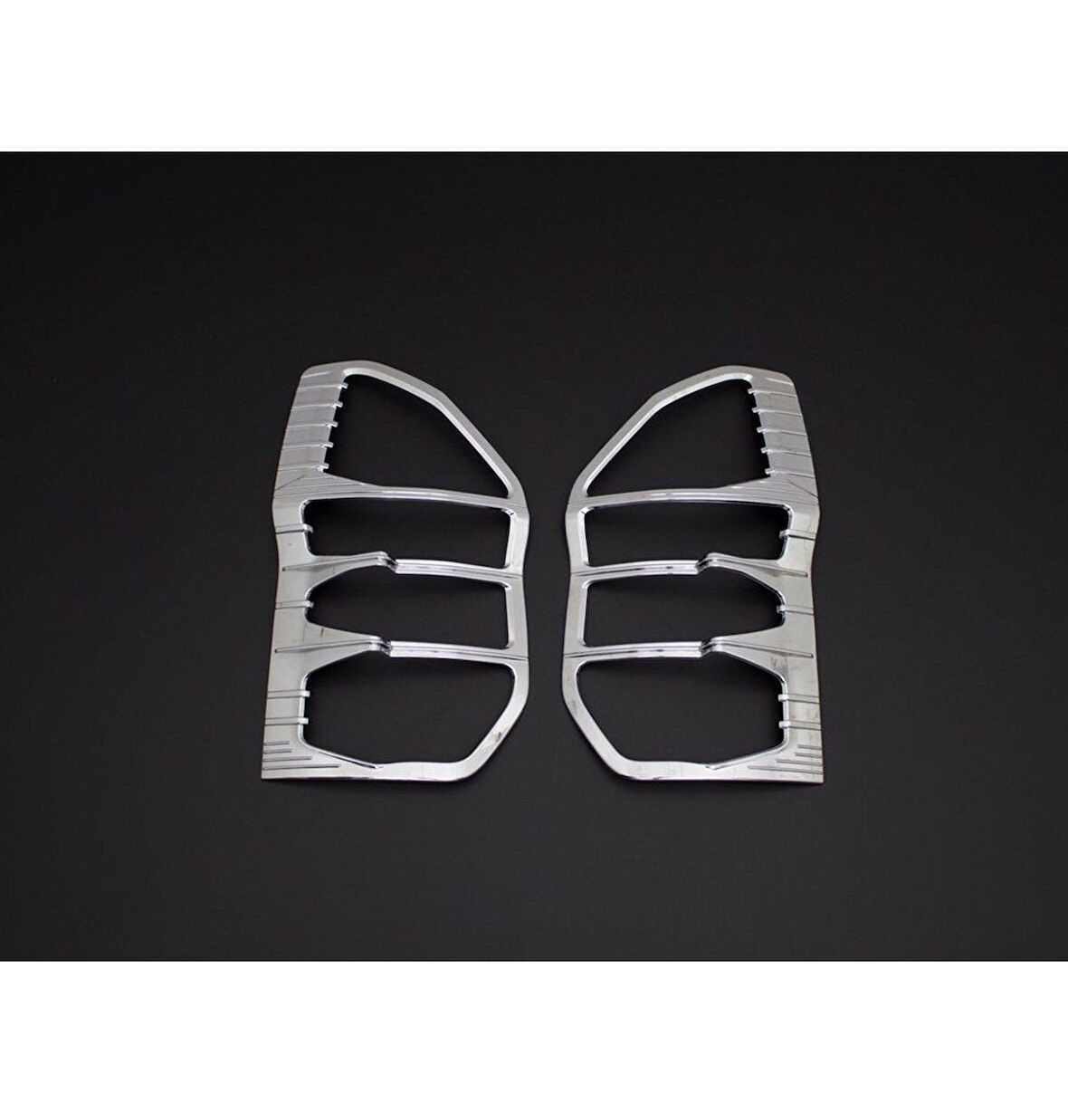 Stop Çerçevesi Abs Krom 2 Parça Courier Van 2014 Ve Sonrası Modeller İçin