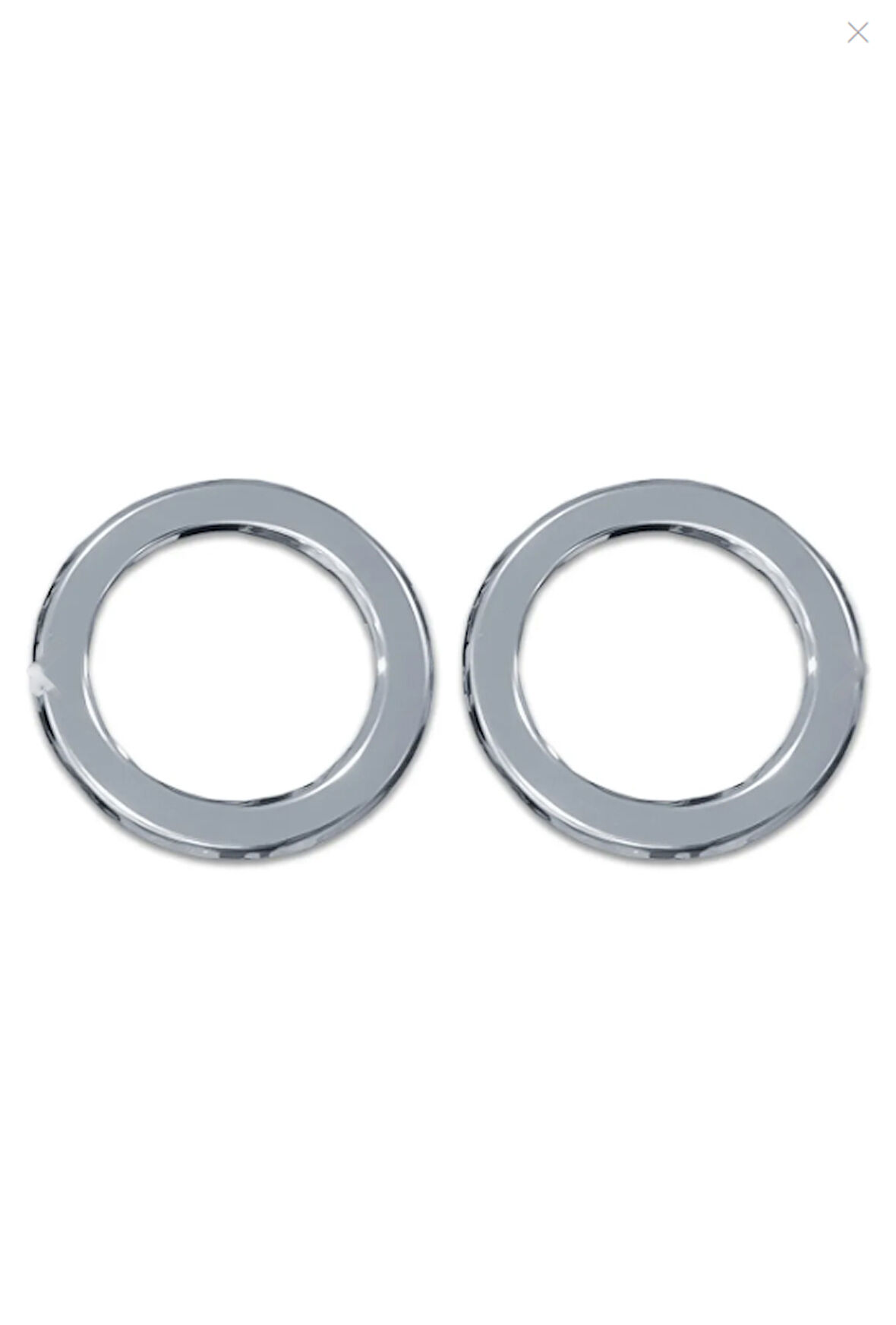 Sis Far Çerçevesi Krom 2 Parça Clio-4 SW 2012 Ve Sonrası Modeller İçin