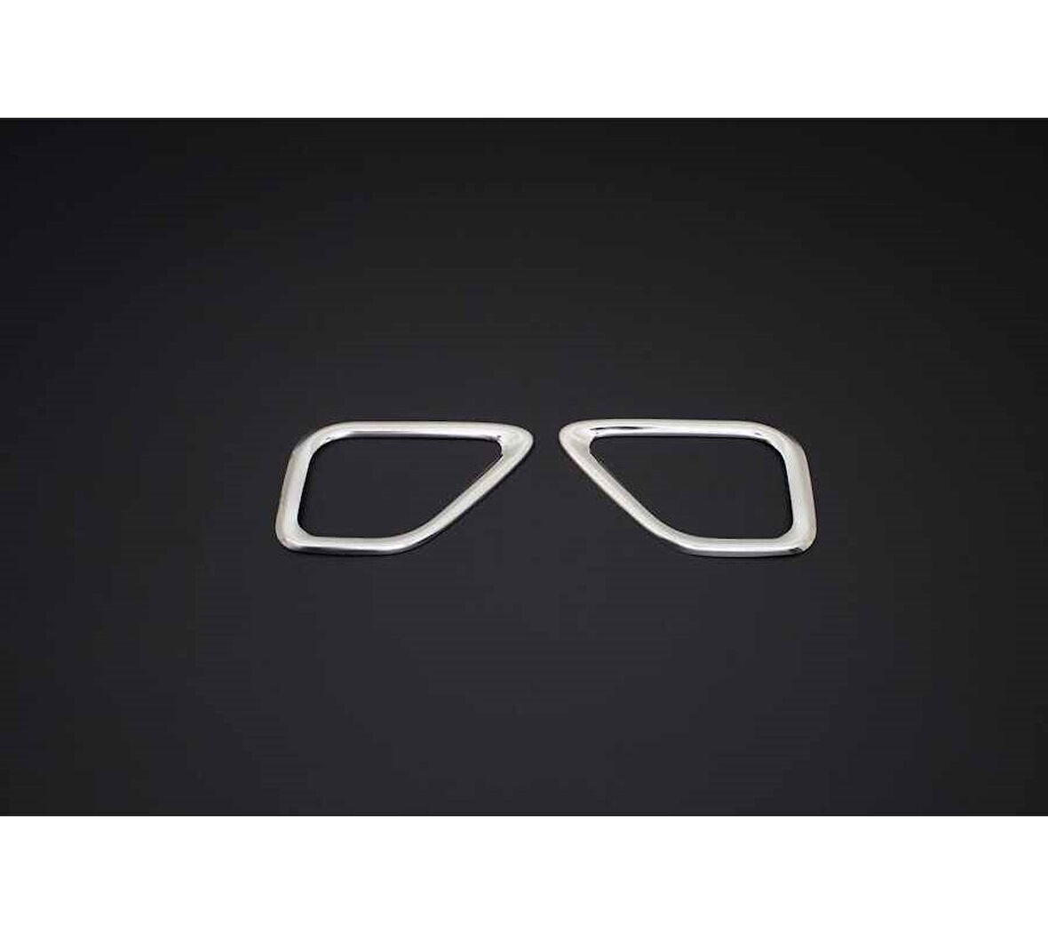 Sis Far Çerçevesi Krom 2 Parça Doblo-2 Panel Van LAV Facelift 2014 Ve Sonrası Modeller İçin