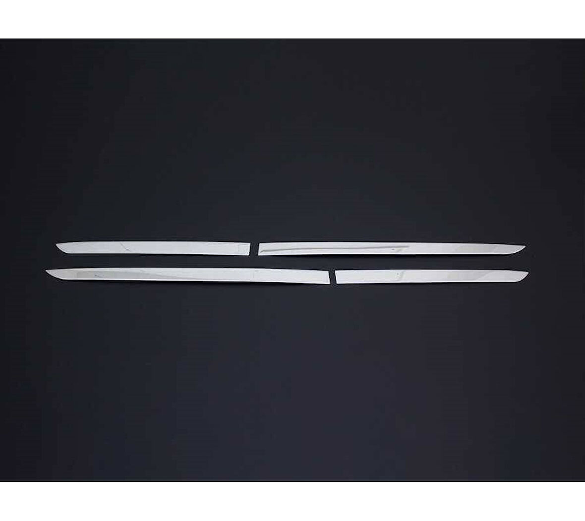 Yan Kapı Çıtası Krom 4 Parça Doblo-3 Mini Van 2022 Ve Sonrası Modeller İçin