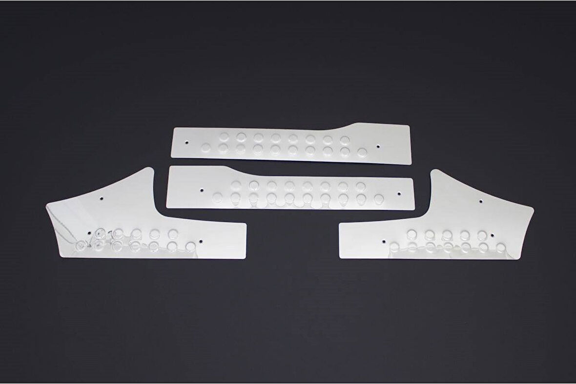 İç Kapı Eşiği Krom 4 Parça Berlingo-2 Mini Van 2008-2018 Arası Modeller İçin