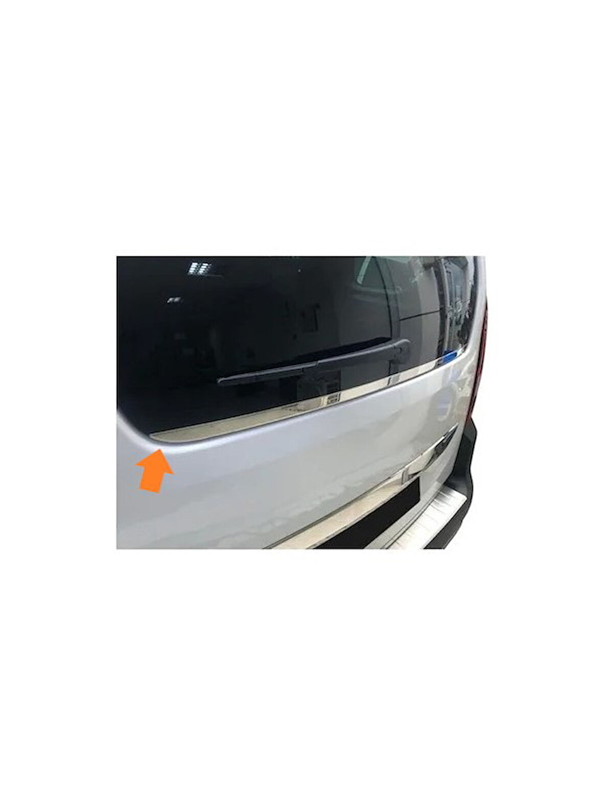 Bagaj Cam Alt Çıta Krom Tepee Mini Van 2008-2018 Arası Modeller İçin