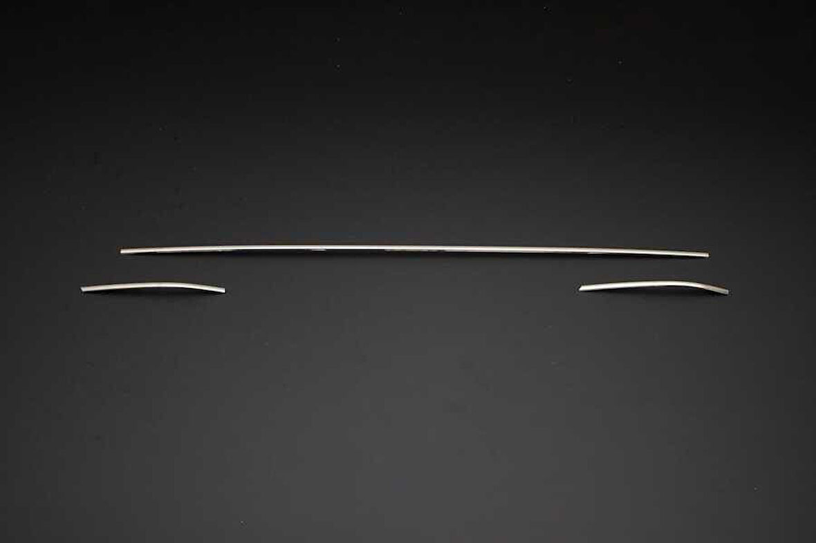Ön Tampon Çıtaları Krom Üst Kalite 3 Parça Superb-3 B7 SD 2015 Ve Sonrası Modeller İçin