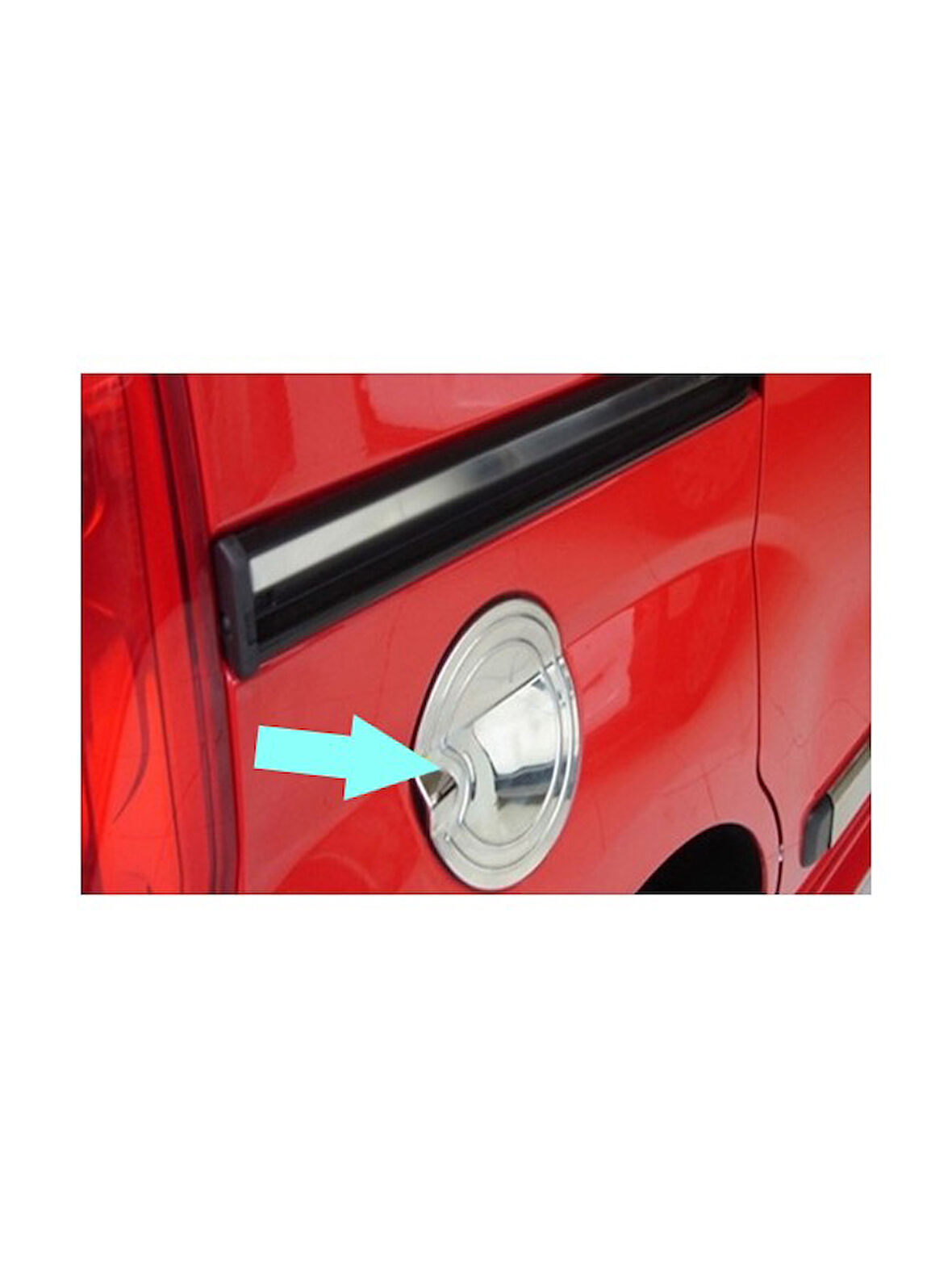 Yakıt Depo Kapağı Krom Nemo Mini Van MPV 2007 Ve Sonrası Modeller İçin