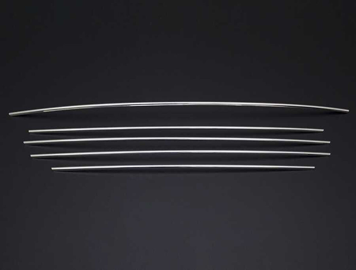 Ön Tampon Çıtası Krom 5 Parça C5 SD 2008 Ve Sonrası Modeller İçin