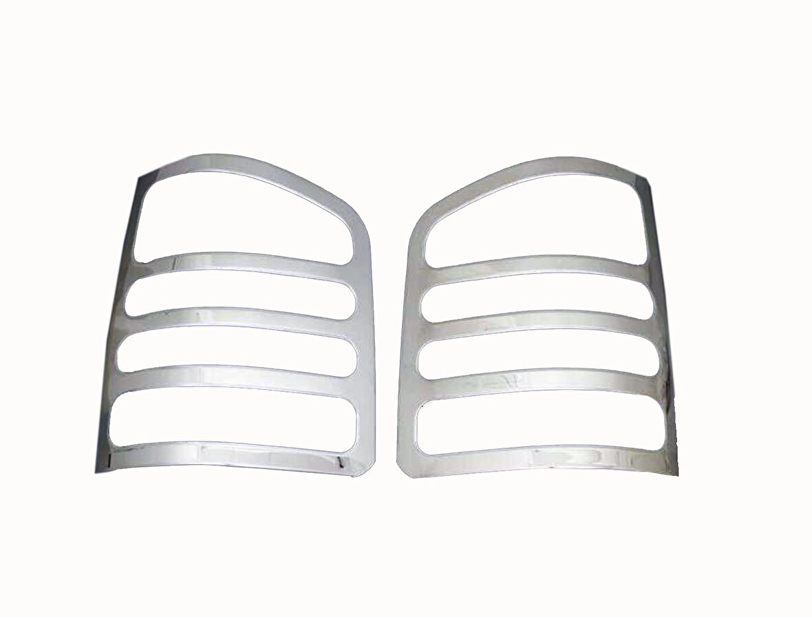 VW T5 Caravelle / Multivan Uyumlu Stop Çerçevesi Krom 2 Parça 2003 - 2010 Arası Modeller İçin