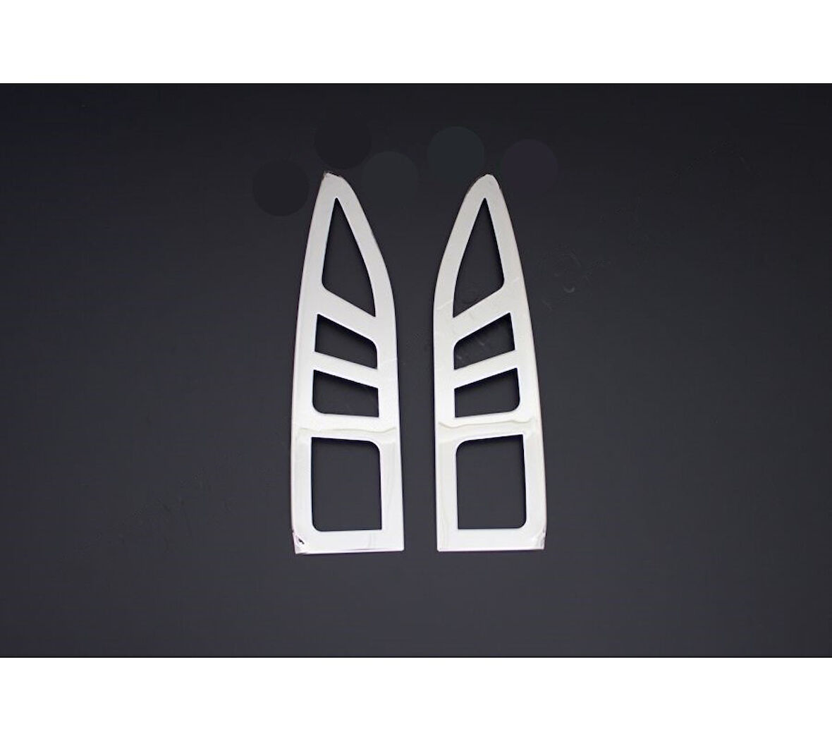 Stop Çerçevesi Abs Krom 2 Parça Tepee Facelift Mini Van 2012-2018 Arası Modeller İçin