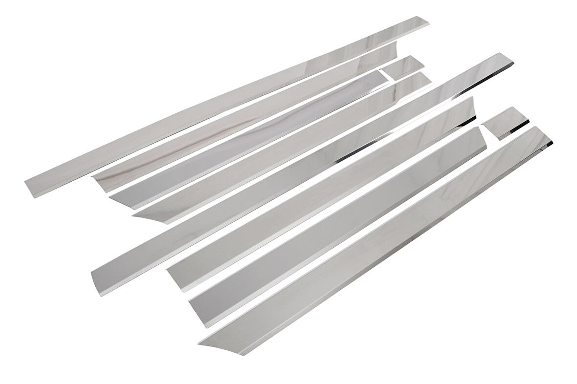 Yan Kapı Çıtası Kısa Şase Krom 10 Parça Sprinter Van 2006-2018 Arası Modeller İçin