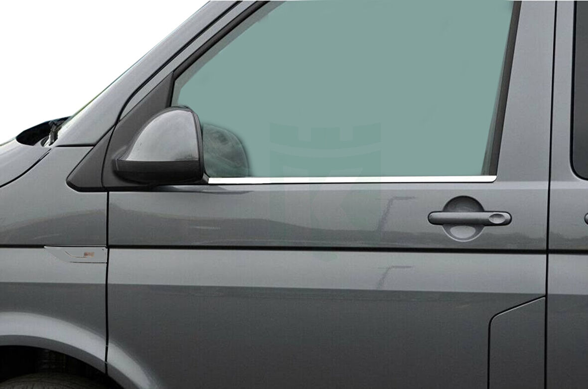 T6.1 Transporter Cam Çıtaları Krom 2 Parça 2020 Ve Sonrası Modeller İçin