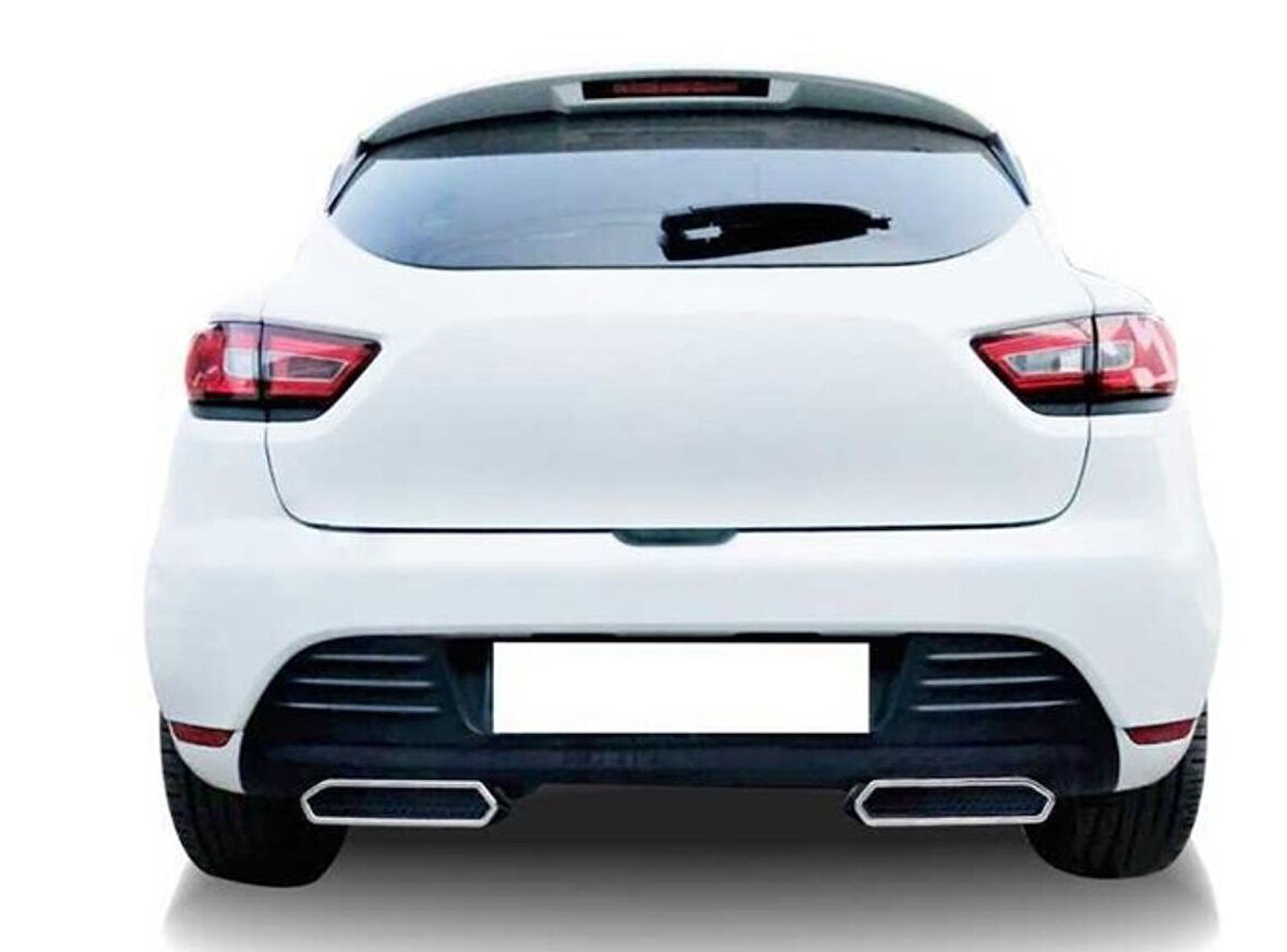 Egzos Çıkışları Krom 2 Parça Clio-4 HB 2012-2019 Arası Modeller İçin