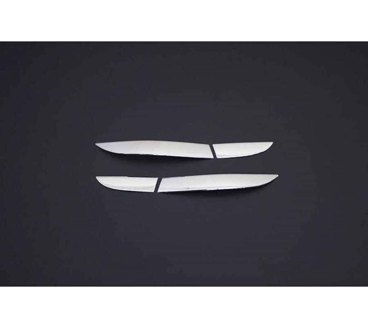 Stop Çıtası Alt Krom 4 Parça Clio-4 HB 5D 2012 Ve Sonrası Modeller İçin