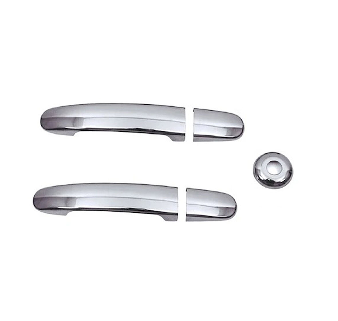 Kapı Kolu Krom 2 Kapı 3 Parça Transit Van 2014 Ve Sonrası Modeller İçin