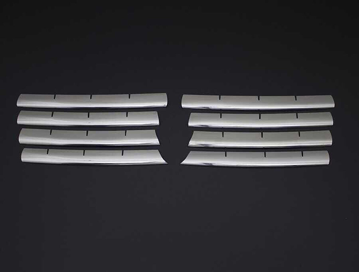 VW T5 Transporter Uyumlu Ön Panjur Krom 8 Parça 2003 - 2010 Arası Modeller İçin