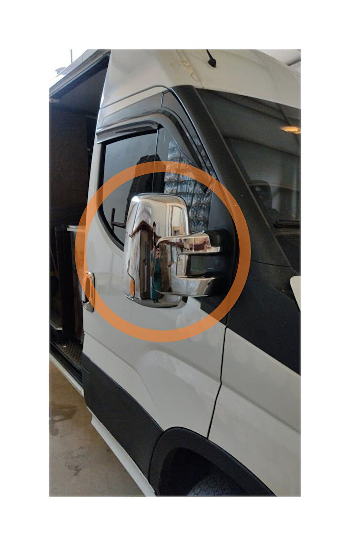 Ayna Kapağı Abs Krom 2 Parça Daily Van 2014 Ve Sonrası Modeller İçin