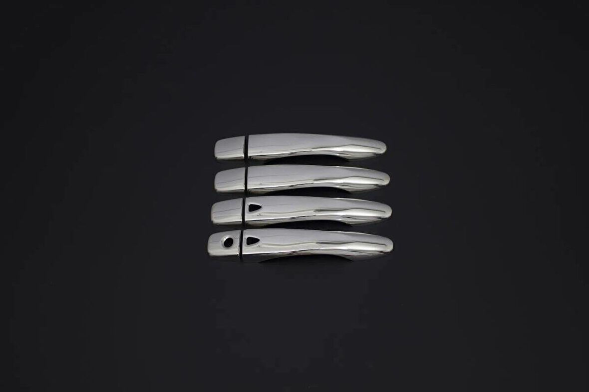 Kapı Kolu Sensörlü Krom 4 Kapı Qashqai SUV 2014 Ve Sonrası Modeller İçin