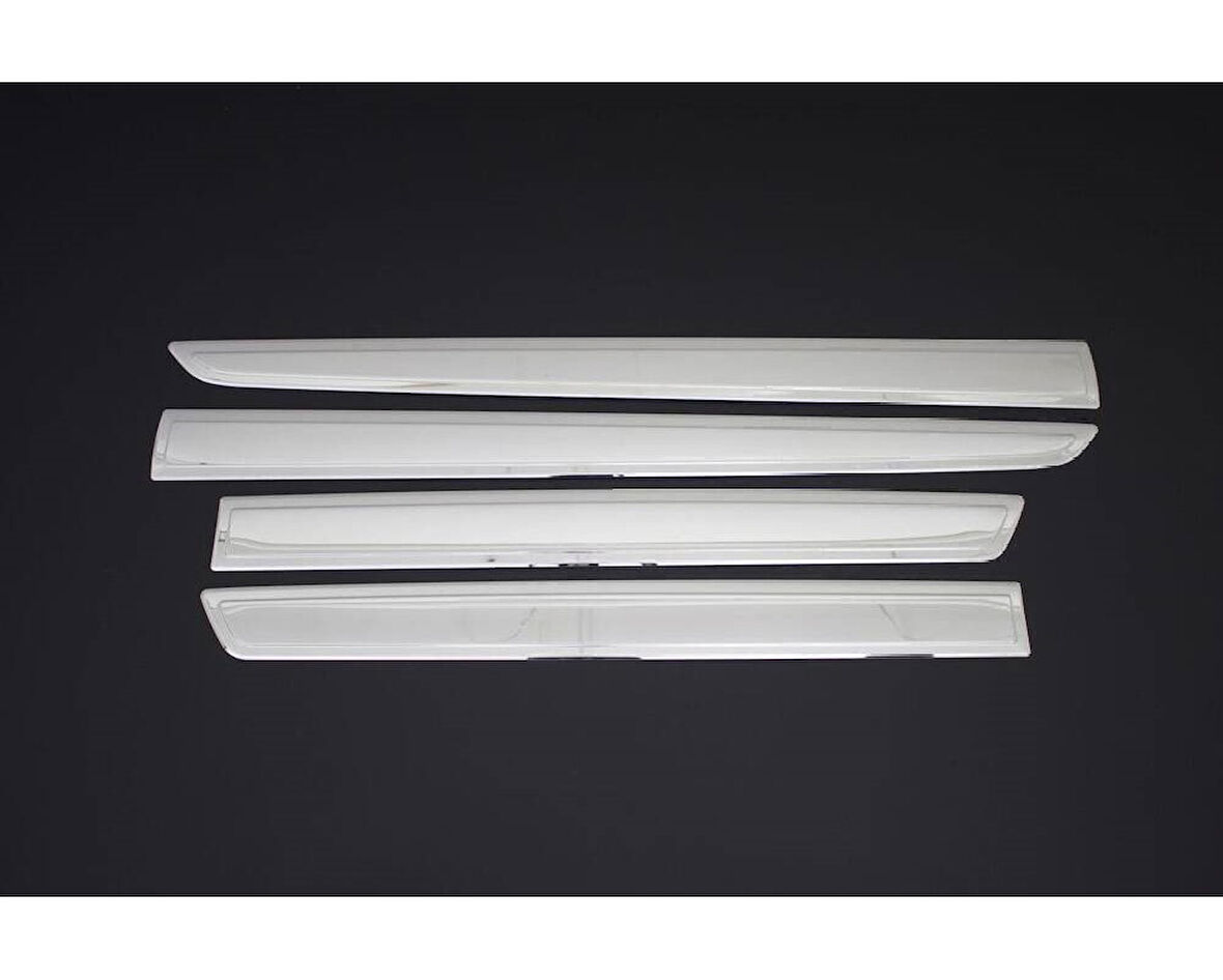 Yan Kapı Çıtası Krom 4 Parça Berlingo-2 Mini Van 2008-2018 Arası Modeller İçin