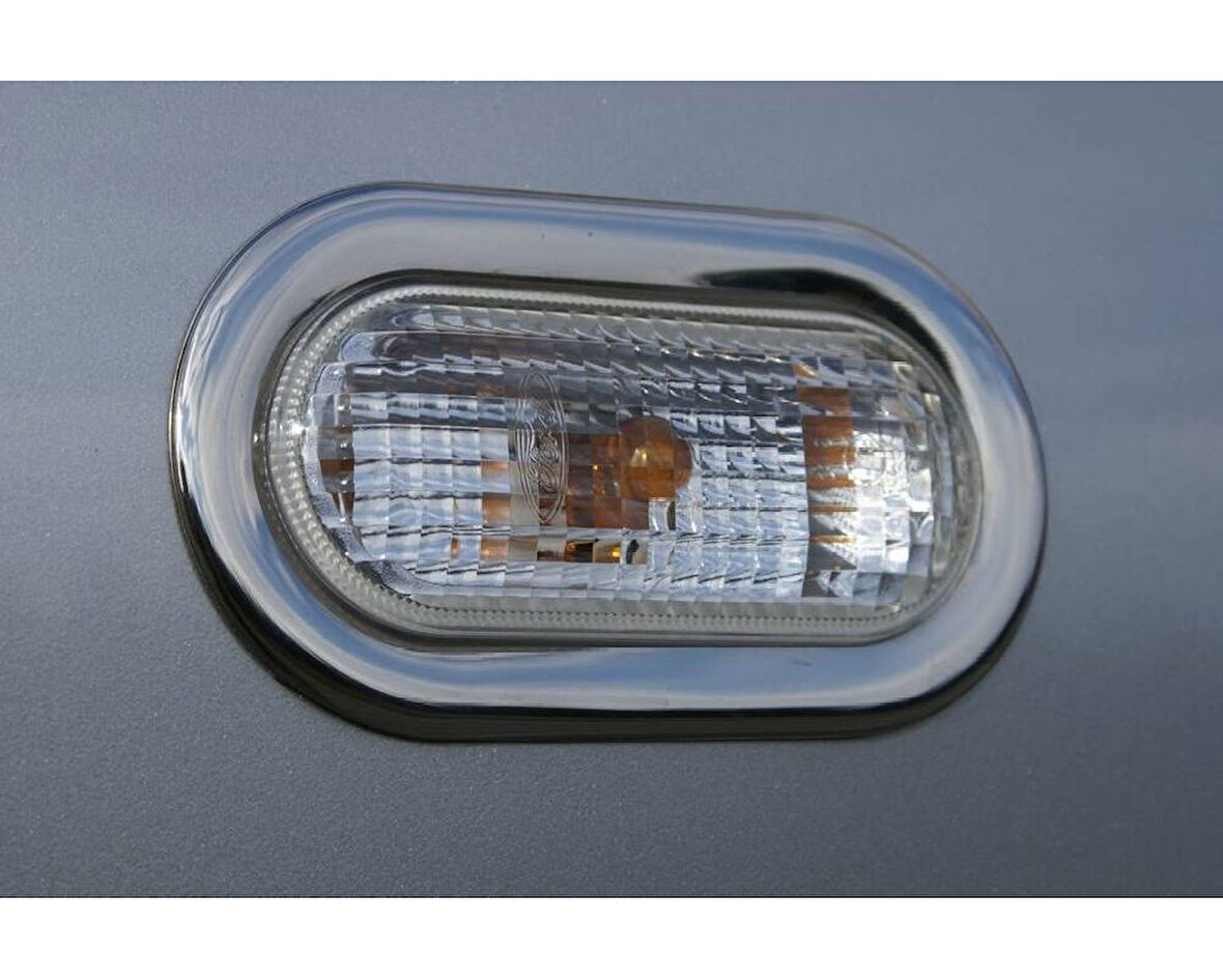 Sinyal Çerçevesi Krom 2 Parça Caddy Mini Van 2003-2014 Arası Modeller İçin