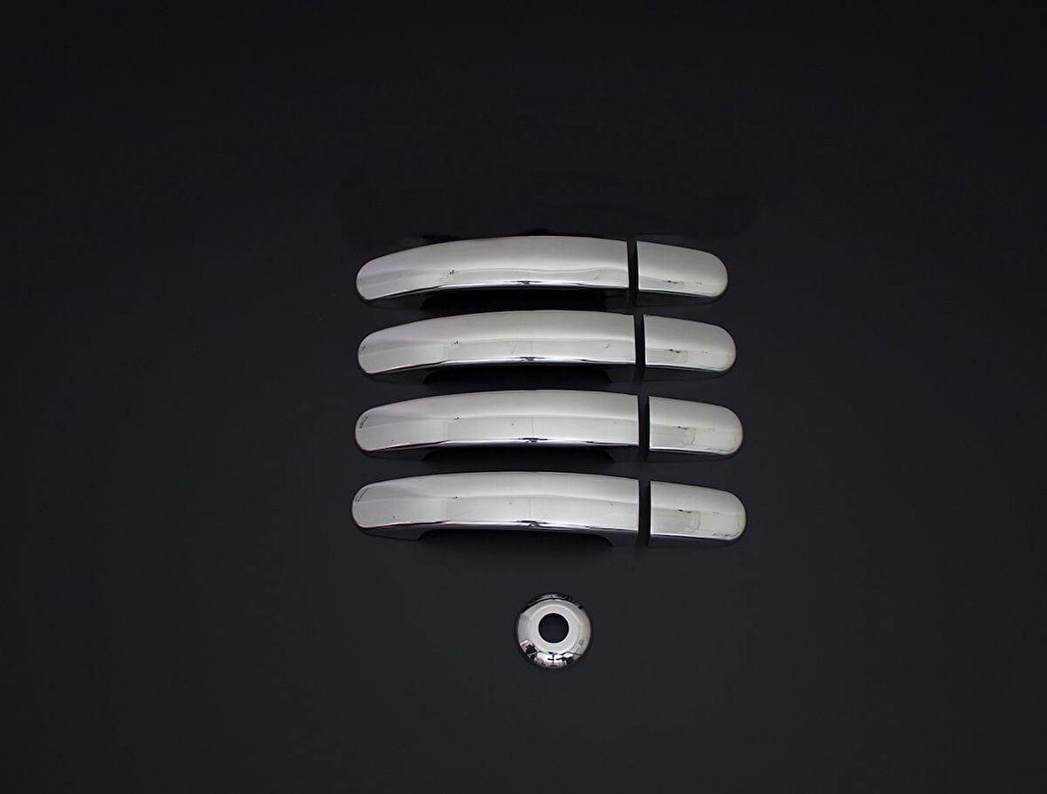 Kapı Kolu Krom 4 Kapı 9 Parça Transit Van 2019 Ve Sonrası Modeller İçin