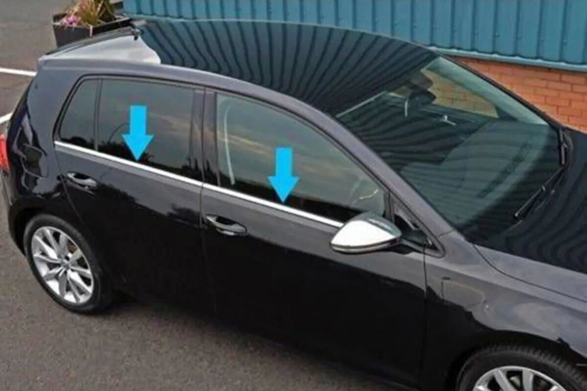 Cam Çıtaları Krom 4 Parça Golf-6 HB 2010-2013 Arası Modeller İçin