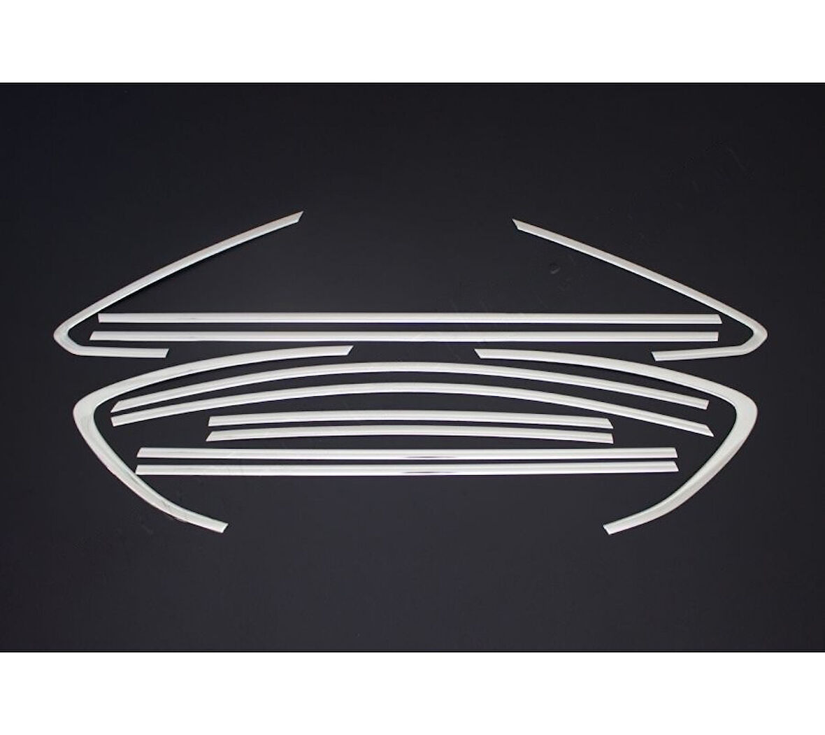 Cam Çerçevesi Krom 12 Parça Astra J SD 2012-2016 Arası Modeller İçin