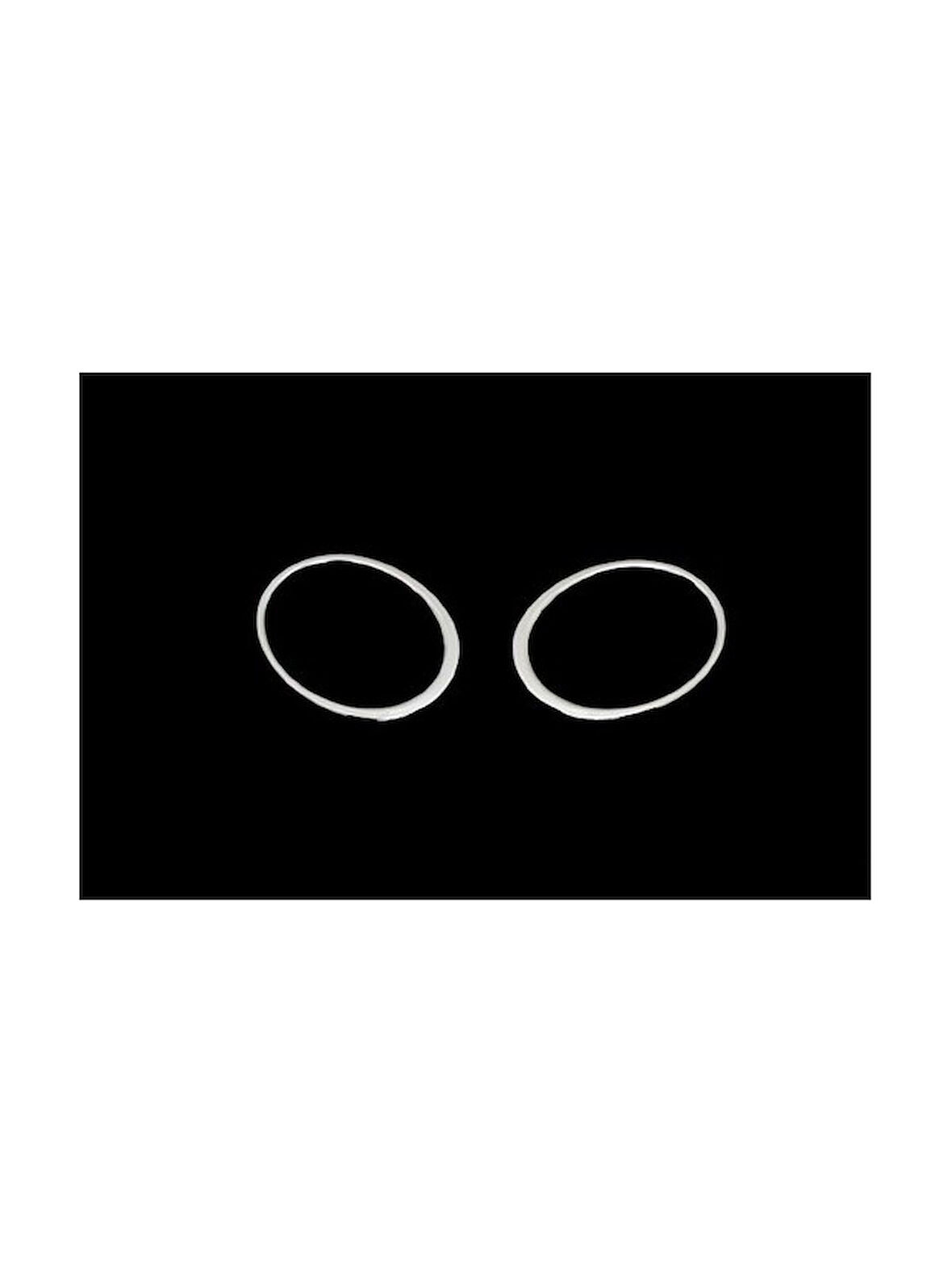 Far Çerçevesi Krom 2 Parça Juke SUV 2010 Ve Sonrası Modeller İçin