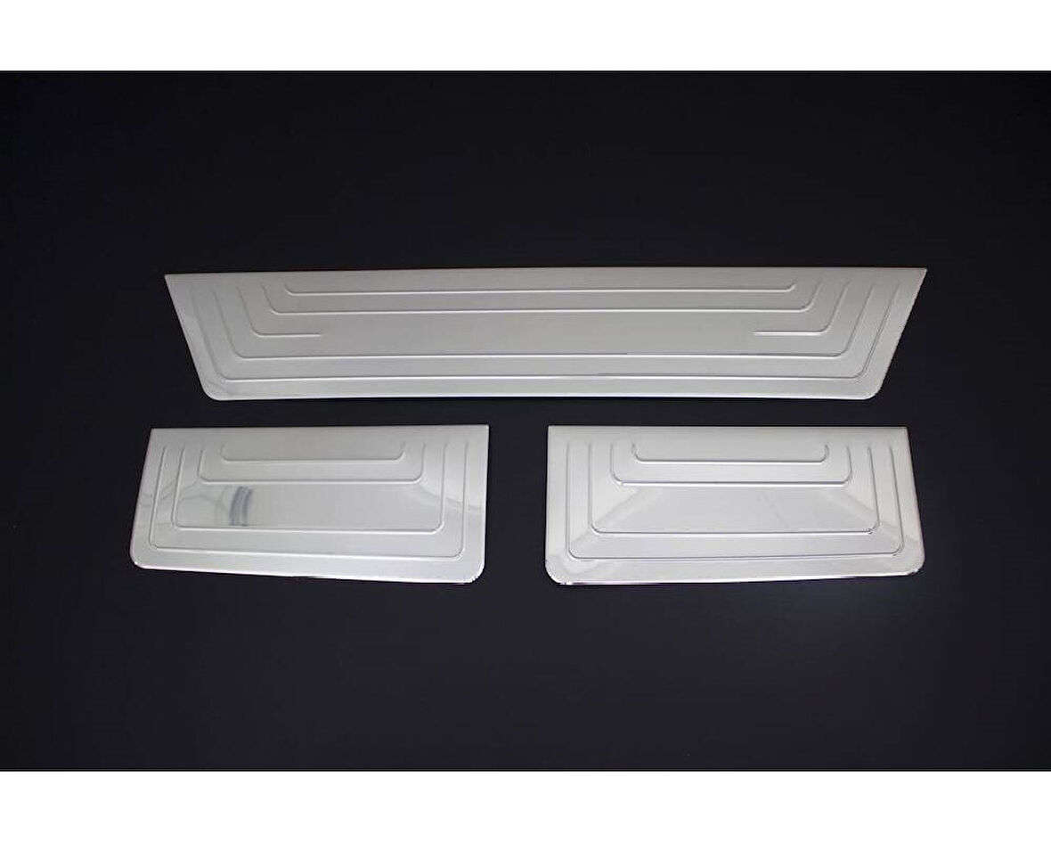 Kapı Eşiği Krom 3 Parça T6 Transporter Van 2015 Ve Sonrası Modeller İçin