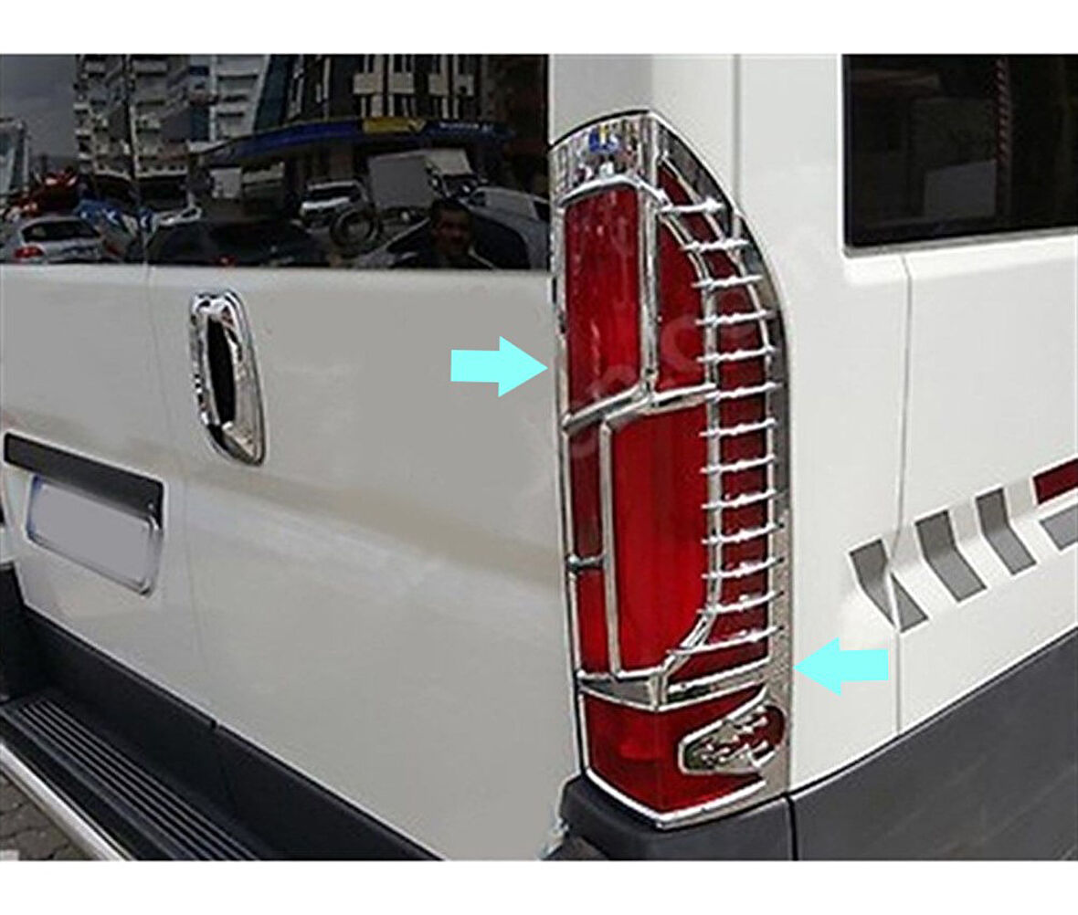 Stop Çerçevesi Abs Krom 2 Parça Boxer-3 Van 2014 Ve Sonrası Modeller İçin