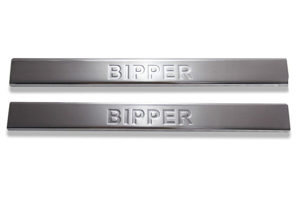 Kapı Eşiği Krom 2 Parça Bipper Mini Van LAV 2008 Ve Sonrası Modeller İçin