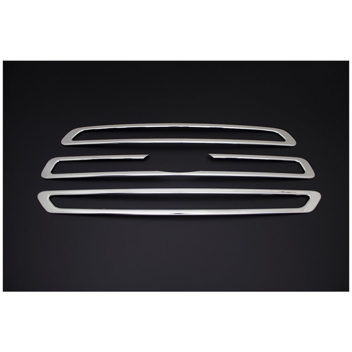 Ön Panjur Krom 3 Parça Transit Van 2014-2019 Arası Modeller İçin