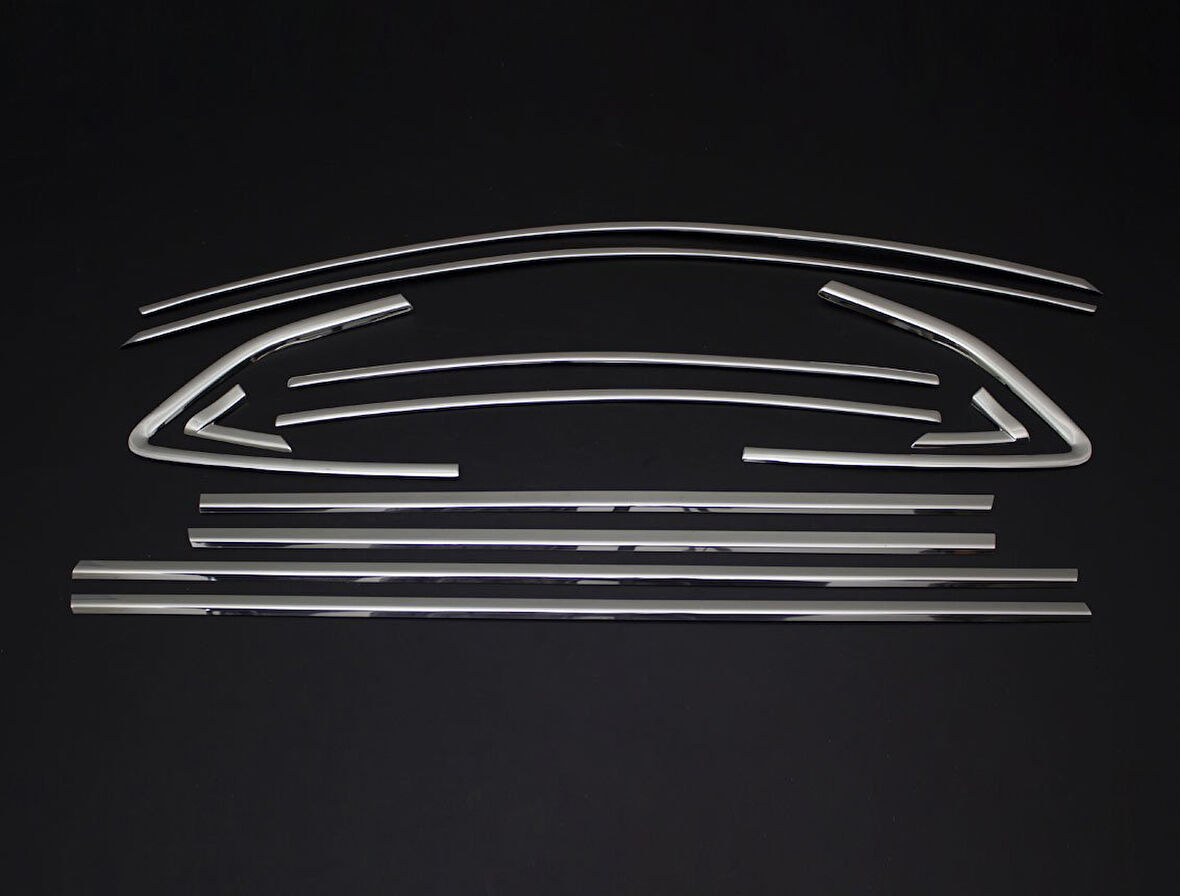 Cam Çerçevesi Krom 12 Parça C5 SD 2008 Ve Sonrası Modeller İçin