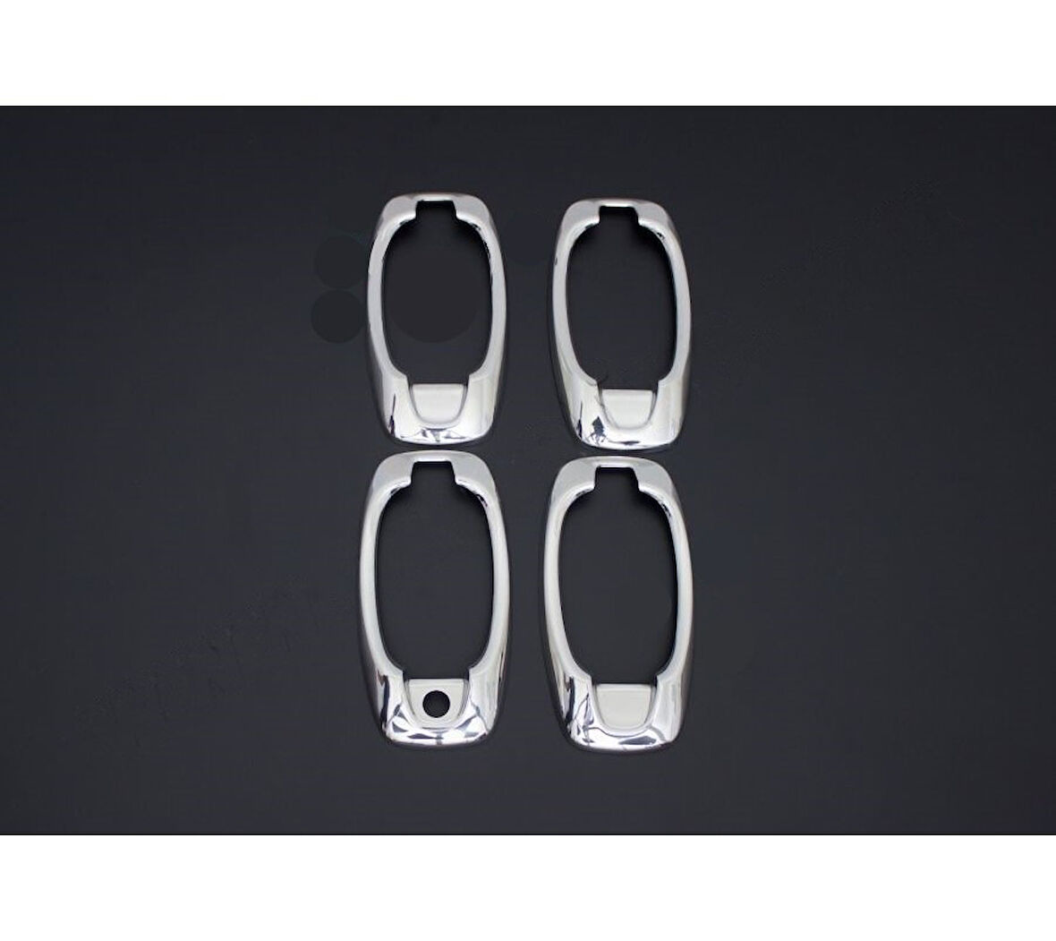 Kapı Kolu Çerçevesi Krom 4 Kapı Nemo Mini Van MPV 2007 Ve Sonrası Modeller İçin