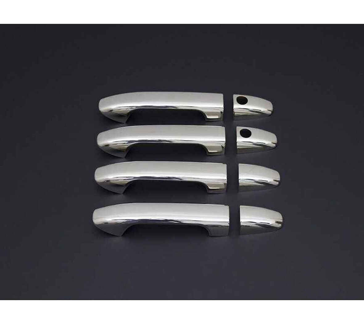 Kapı Kolu Krom 4 Kapı 8 Parça 2 Delik Sprinter Van 2019 Ve Sonrası Modeller İçin