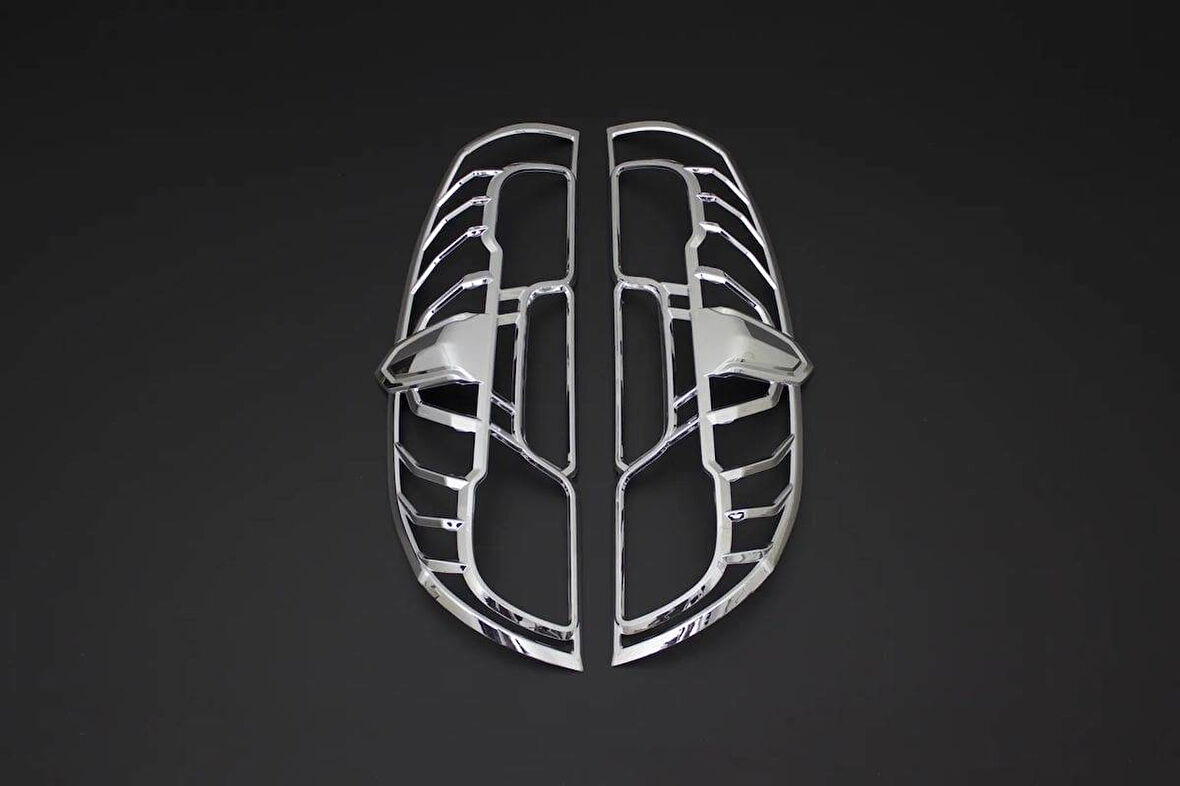 Stop Çerçevesi Abs Krom 2 Parça Doblo-2 Panel Van LAV Facelift 2014 Ve Sonrası Modeller İçin