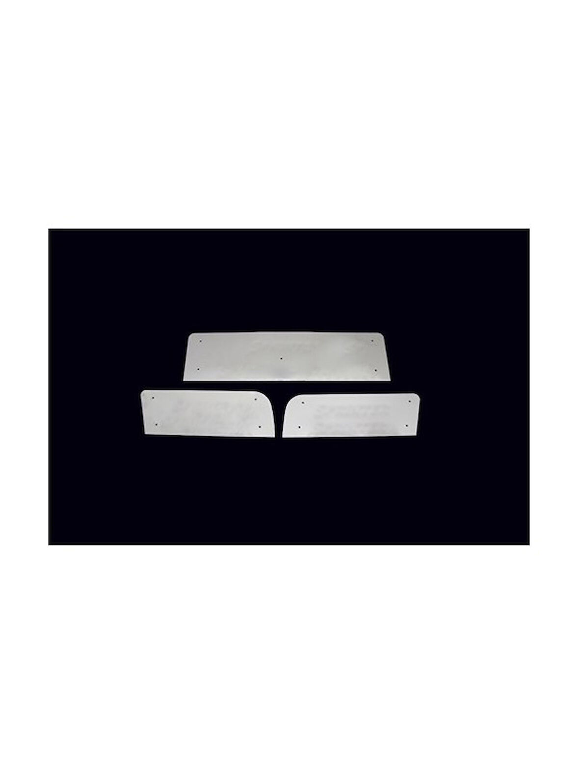 Kapı Eşiği Krom 3 Parça Sprinter Van 2019 Ve Sonrası Modeller İçin