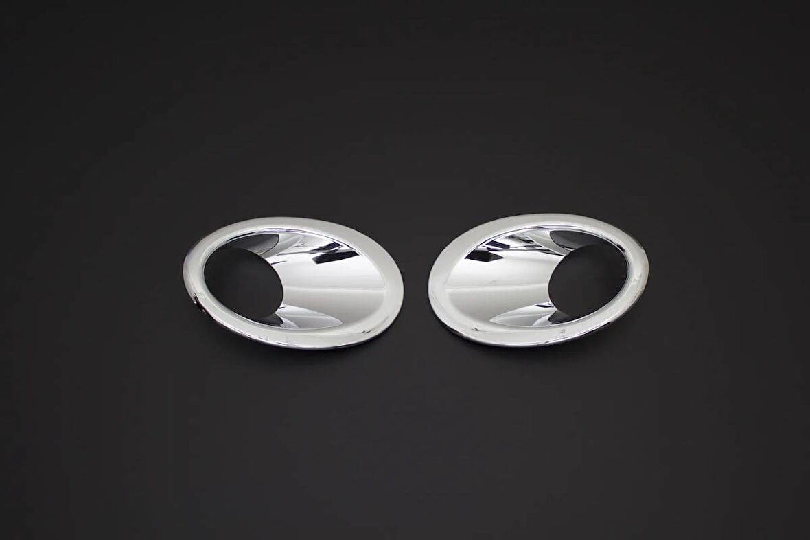 Sis Far Çerçevesi Abs Krom 2 Parça Qashqai Facelift SUV 2010-2014 Arası Modeller İçin