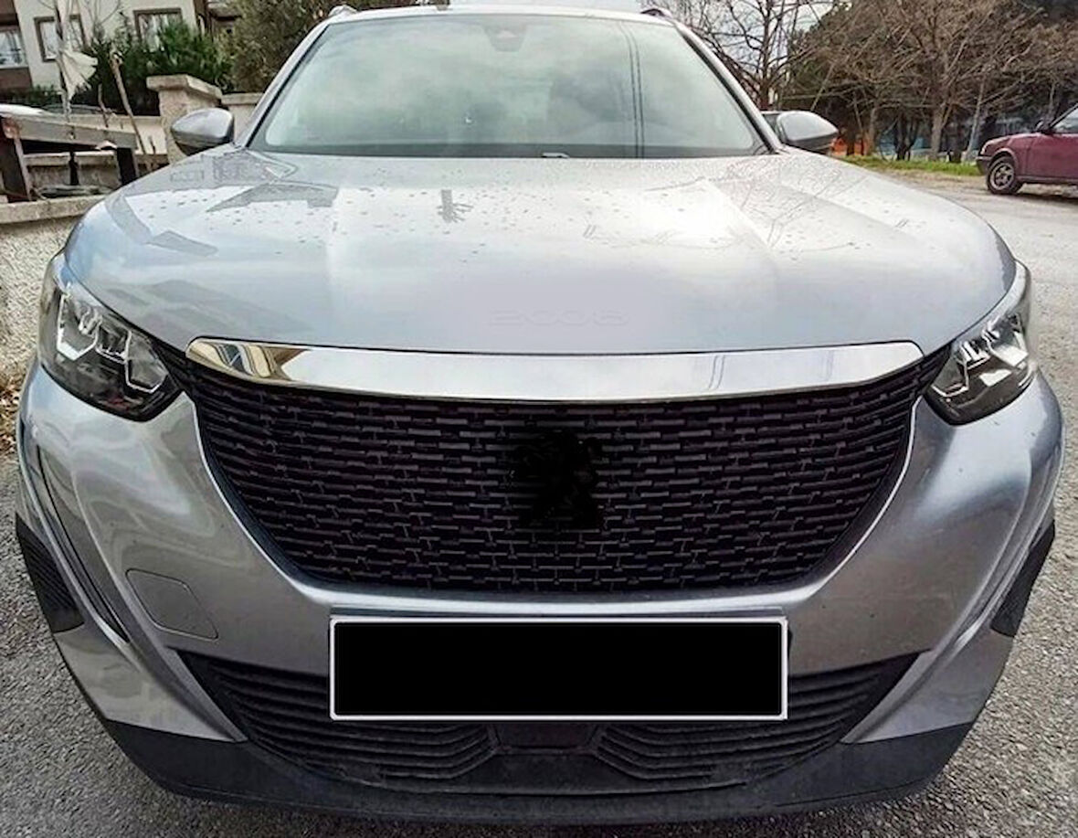 Ön Kaput Çıtası Krom Üst Kalite 2008-2 SUV 2020 Ve Sonrası Modeller İçin