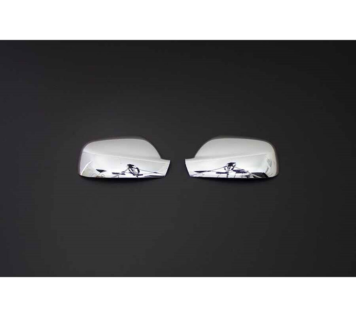 Ayna Kapağı Krom 2 Parça 407 Coupe 2004-2010 Arası Modeller İçin