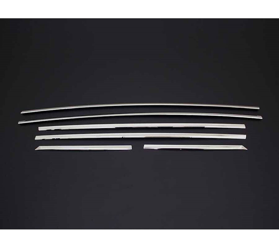 Cam Çıtaları Krom 6 Parça 2008-2 SUV 2020 Ve Sonrası Modeller İçin