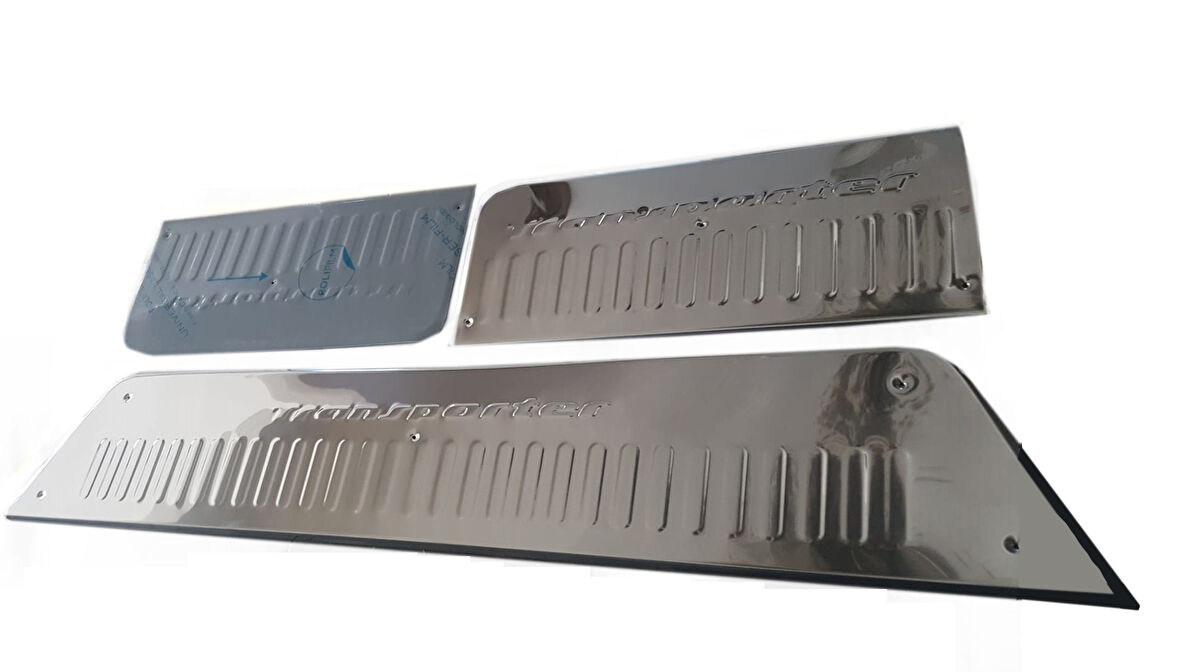 T6 Transporter Kapı Eşiği Krom 3 Parça 2015 - 2020 Arası Modeller İçin