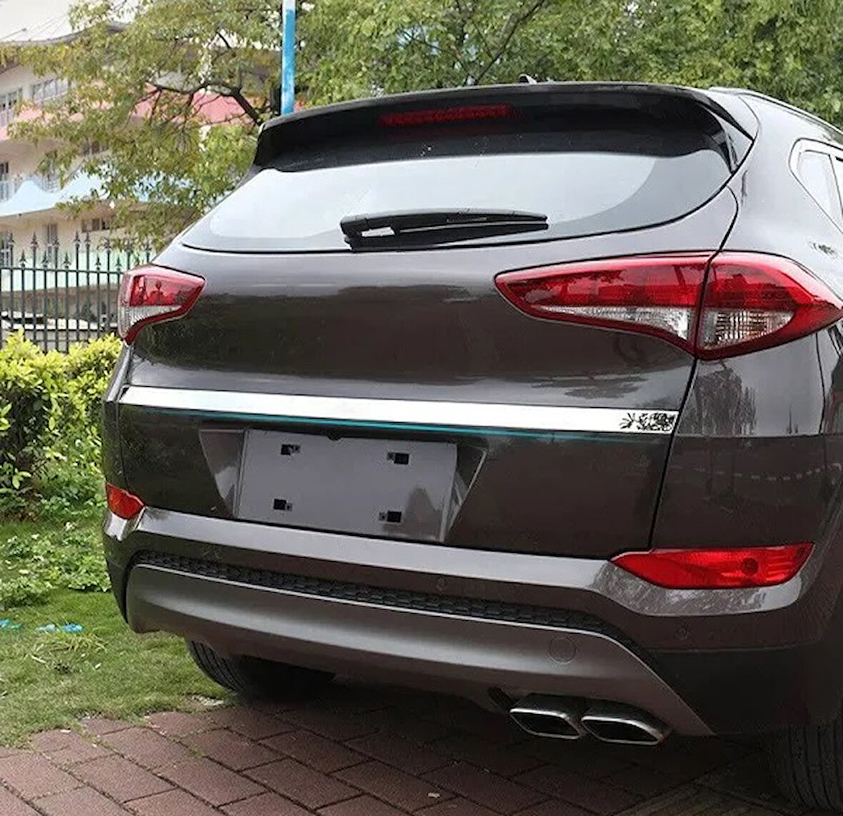 Bagaj Çıtası Krom Tucson SUV 2015-2018 Arası Modeller İçin